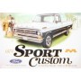 1972 Ford Sport Custom Pickup Model kit