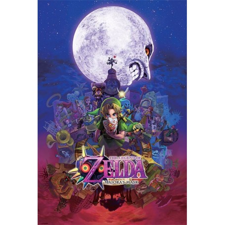 The Legend of Zelda Poster Pack Majoras Mask 61 x 91 cm (5) 