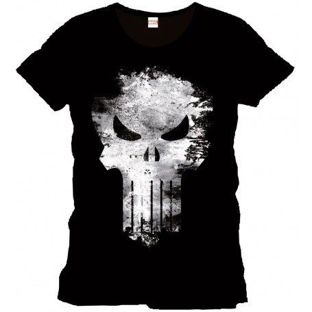 Punisher T-Shirt Distress Skull 