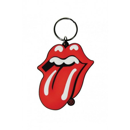 Rolling Stones PVC Keychain Tongue 