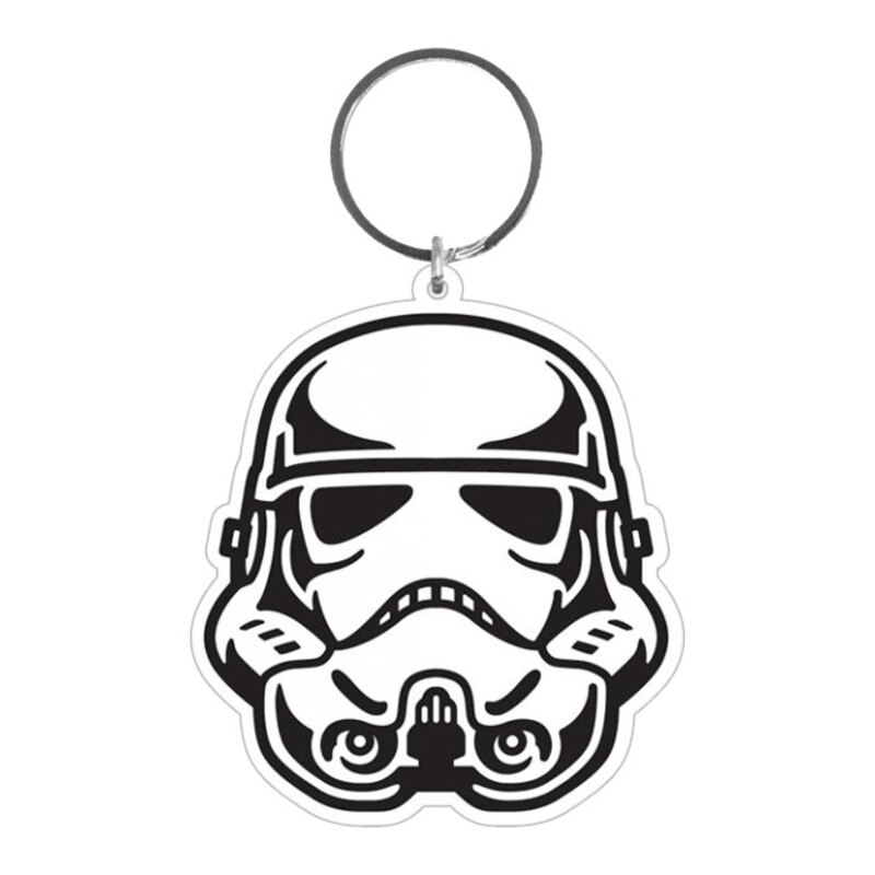 Star Wars Rubber Keychain Stormtrooper 6 cm 