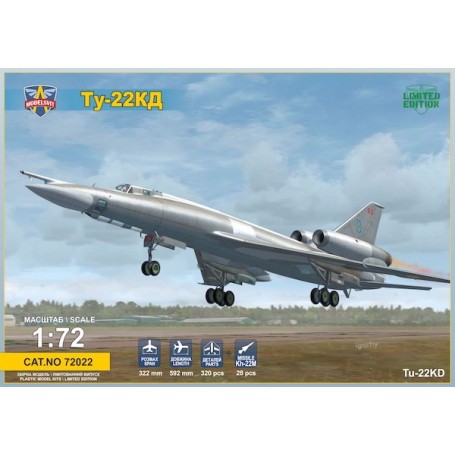 Details about   MikroMir 1/144 Tupolev Tu-22UD Blinder Trainer Version Model Kit