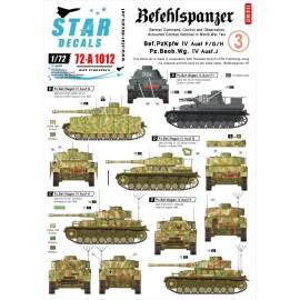 Befehlspanzer 3. Bef.Pz. IV and Pz.Beob.Wg IV