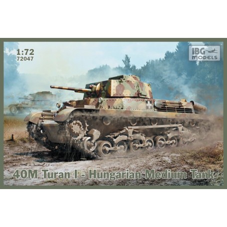 40M Turan I - Hungarian Medium Tank Model kit