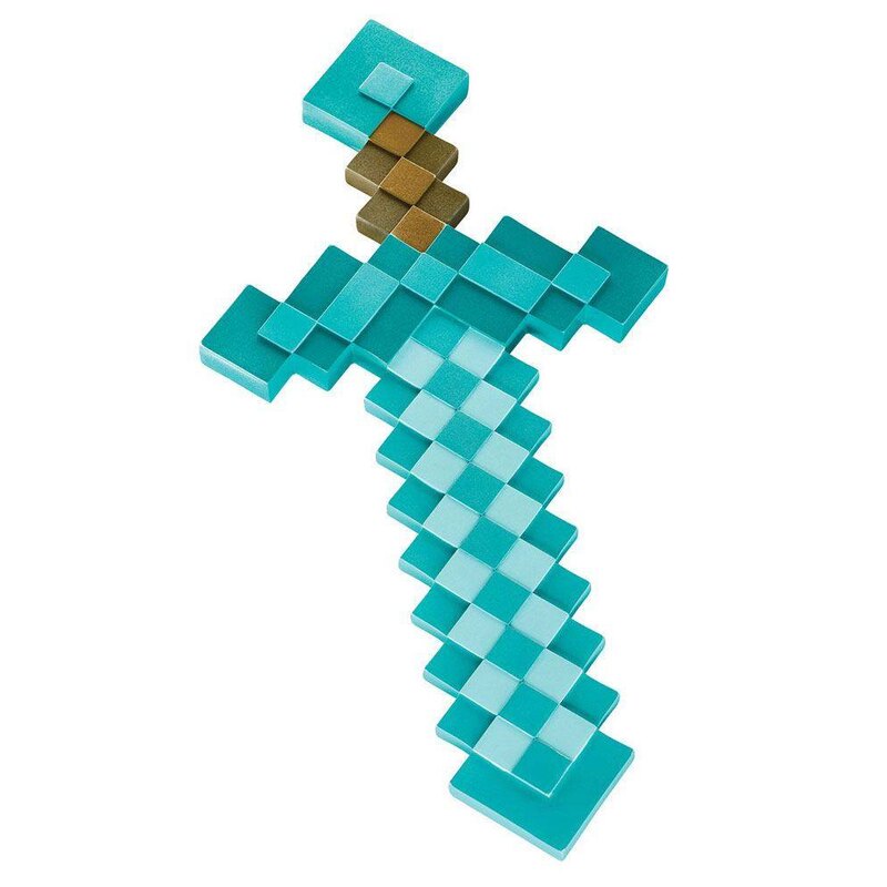 Minecraft Plastic Replica Diamond Sword 51 cm 