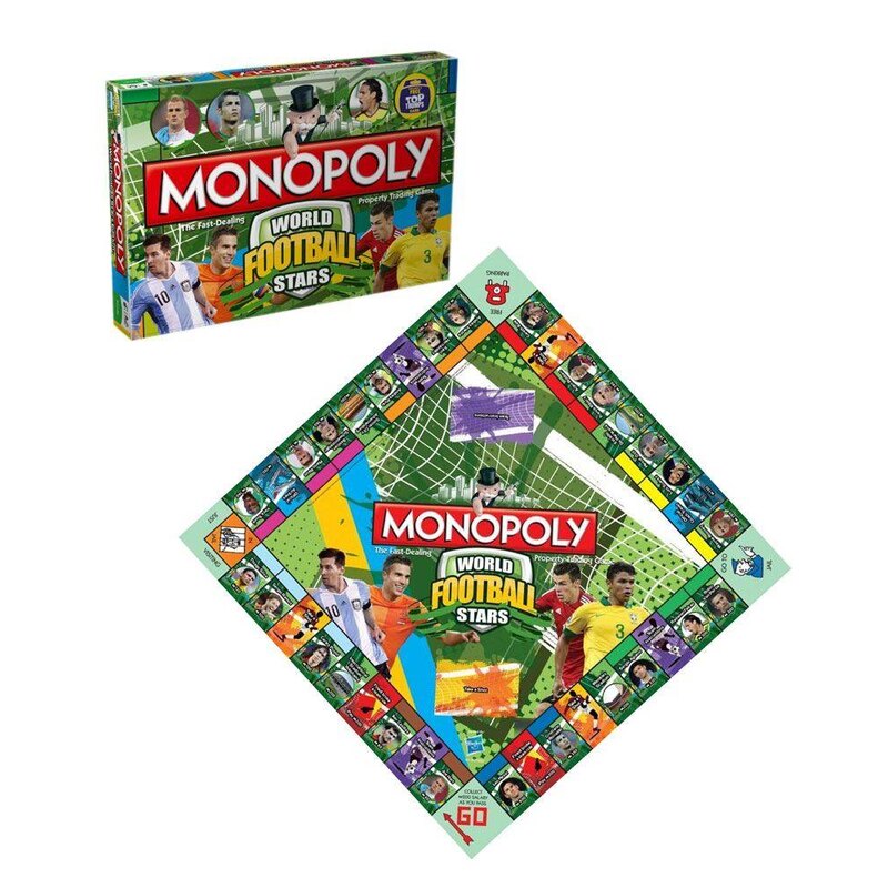 2019 Full Range by Winning Moves Monopoly Board Football Game Edition Gift 