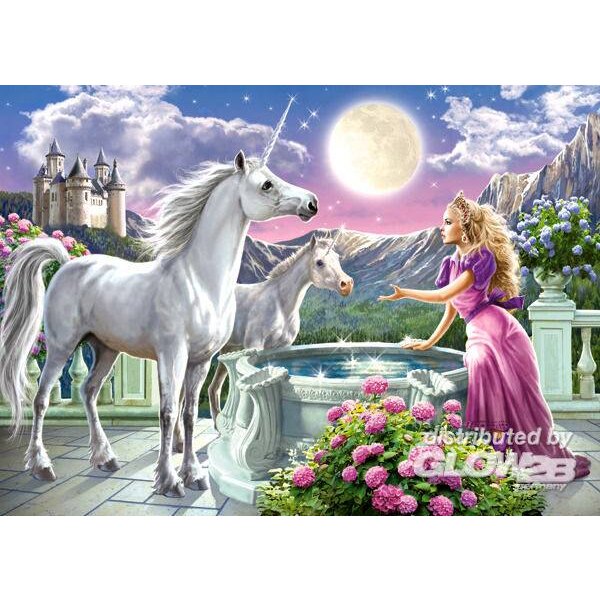 Princess and her Unicorns, Puzzle 120 Tei Jigsaw puzzle