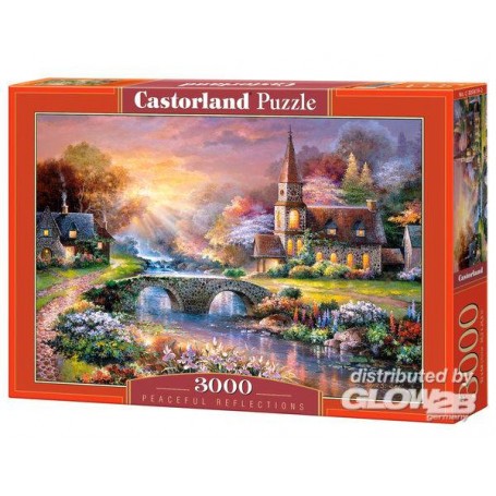 Peaceful Reflections, Puzzle 3000 pieces Jigsaw puzzle