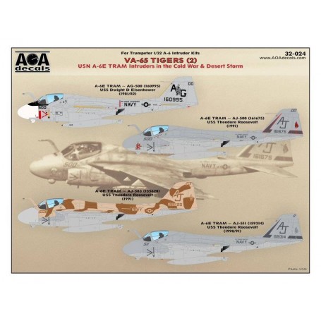 Decals A-65 TIGERS 