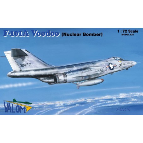 McDonnell F-101A Voodoo nuclear bomber including Mark 7 Nuclear Bomb (for October 2017 release) Model kit