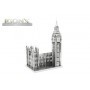 MetalEarth: ICONX - BIG BEN 12,7x6x8cm, metal 3D model with 2 sheets, in box 13,5x22x2cm, 14+ Building model kit