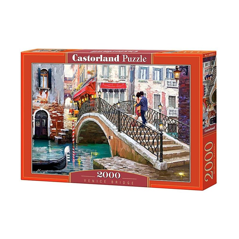 Venice Bridge, Puzzle 2000 pieces Jigsaw puzzle