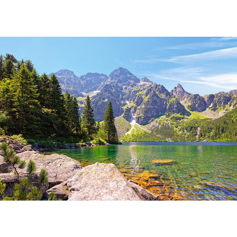 Morskie Oko lake, Tatras, Polan, Puzzle1000 Jigsaw puzzle