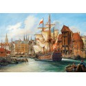 The Old Gdansk, puzzle 1000 pieces Jigsaw puzzle