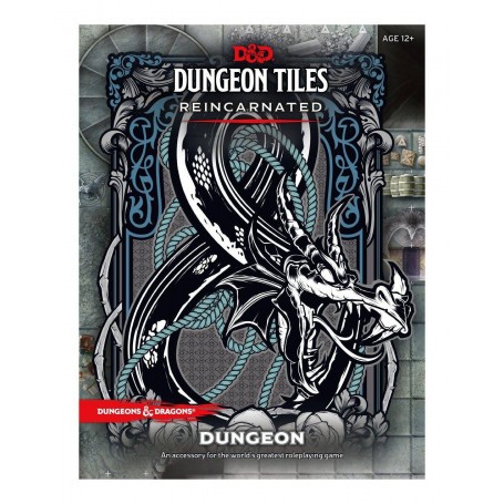 Dungeons & Dragons RPG Dungeon Tiles Reincarnated: Dungeon (16) Board game and accessory
