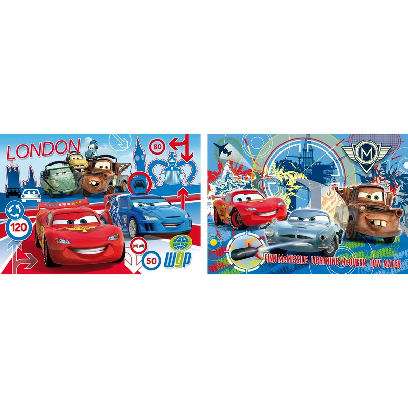 Clementoni Disney Pixar Cars SuperColor 2 x 20 Teile 24699.1 