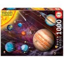 Puzzle Neon solar system Puzzle Neon solar system