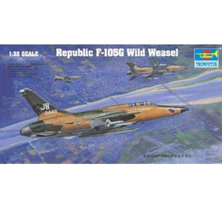 F-105G WILD WEASEL Model kit