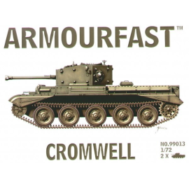Cromwell tanks: the pack includes 2 snap together tank kits. Model kit