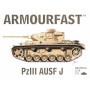 Pz.Kpfw.III Ausf.J: the pack includes 2 snap together tank kits Model kit