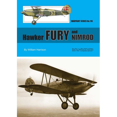 Book Hawker Fury and Nimrod Author: William Harrison The first RAF front line fighter to achieve more than 200 mph was the Hawke