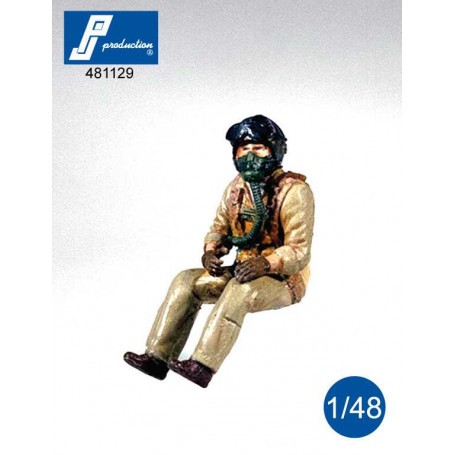 US Navy Pilot seated in a/c (50s) Figures