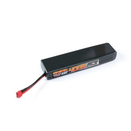Carbon flx 4000-45c (7.4v) lipo battery / deans plug 
