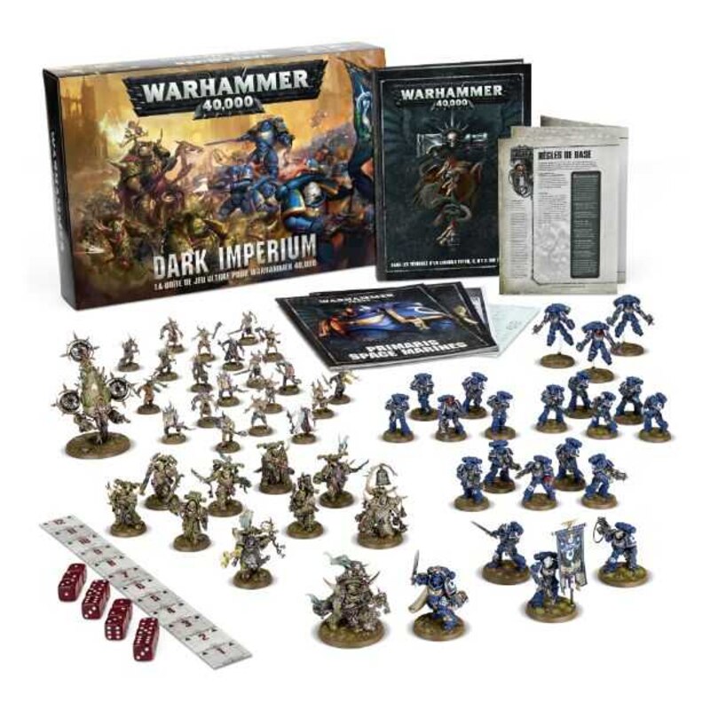 WARHAMMER 40000: DARK IMPERIUM (FRENCH) Add-on and figurine sets for figurine games