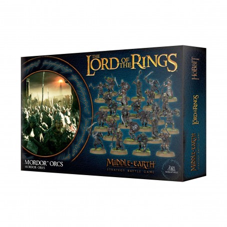 LOTR: MORDOR ORCS Add-on and figurine sets for figurine games