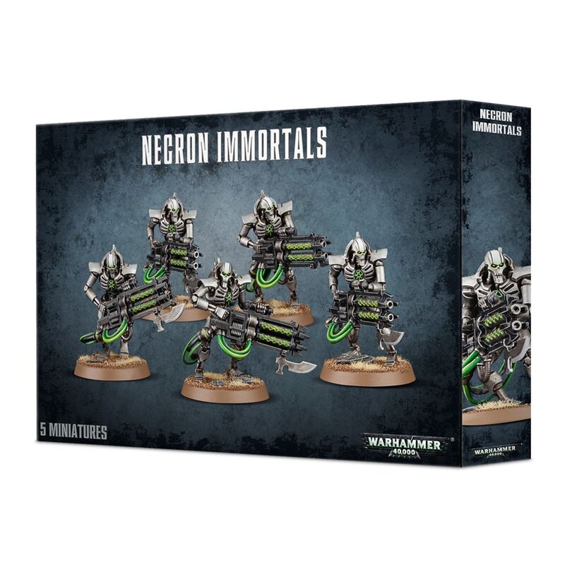 NECRON IMMORTALS / DEATHMARKS 49-10
 Add-on and figurine sets for figurine games