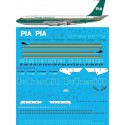 Decals PIA Pakistan International 1980s Boeing 720B Decals for civil aircraft