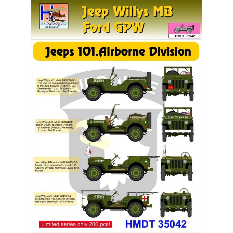 Willys Jeep MB/Ford GPW: 101st Airborne Div. 