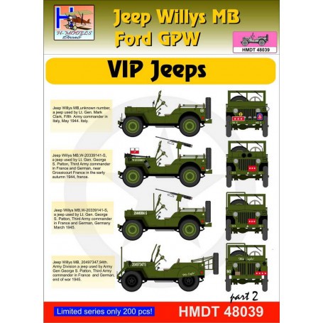 Willys Jeep MB/Ford GPW: VIP Jeeps, Pt.2 