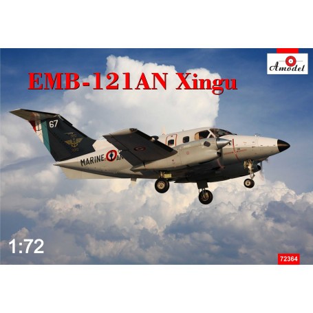 Embraer EMB-121AN Xingu France Model kit