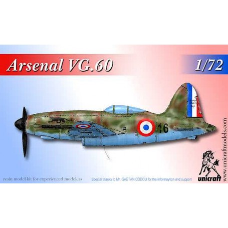 Arsenal VG.60 French late war advanced fighter. The VG60 is the latest draft of propeller fighter from the engineer Galtier, won
