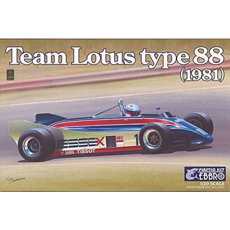 Team Lotus Type 88 1981 Model kit