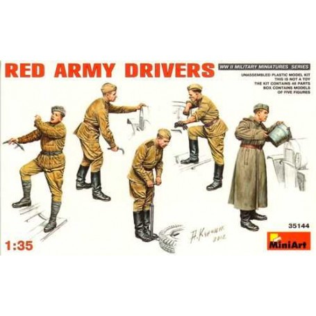 Red Army Drivers Figures