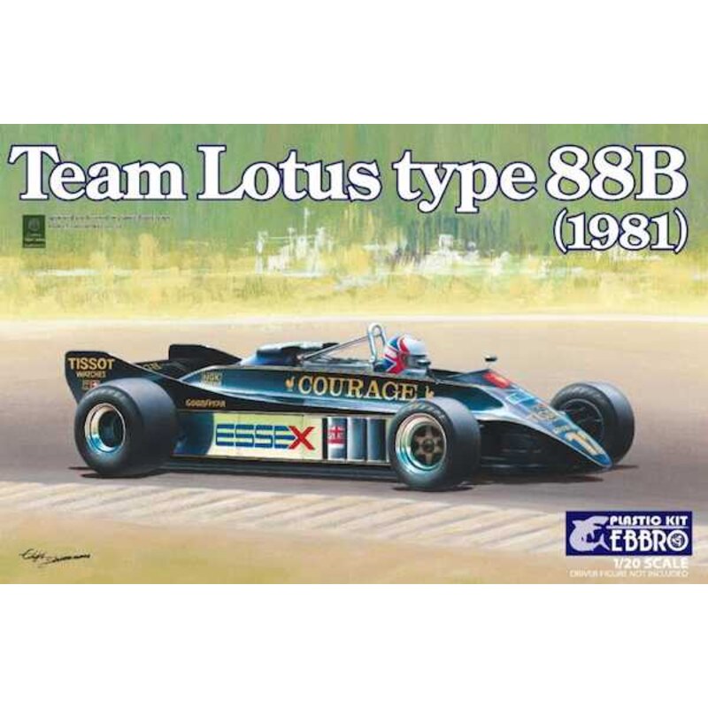 Team Lotus Type 88B 1981 Model kit