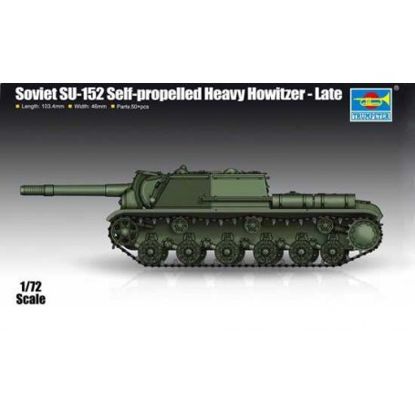 Soviet SU-152 Self-propelled Heavy Howitzer Model kit