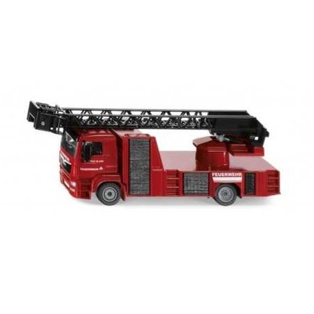 MAN TGS 18.340 LARGE LADDER FIREMAN Die cast truck