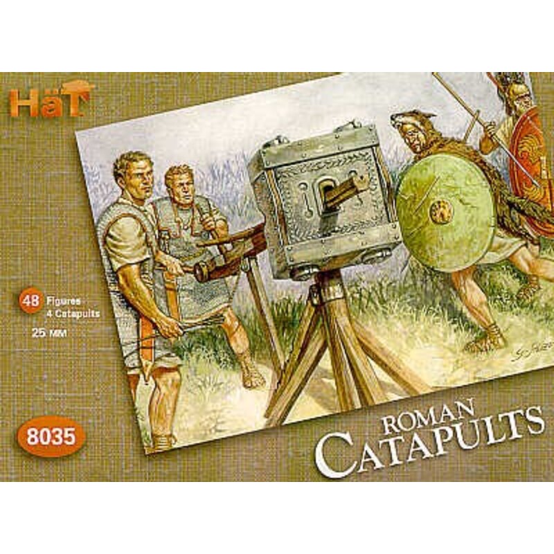 Roman Catapults. 16 x Hastati 16 x Velites12 x Catapult crew 4 x Romans standards/horns Figures