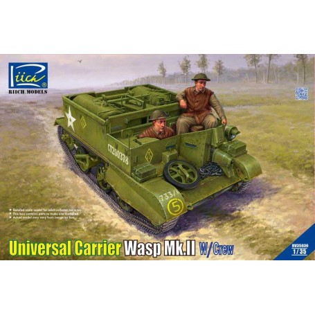 Universal Carrier Wasp Mk.II with crew Model kit