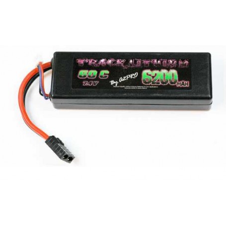 LiPo Battery Track Lithium 6200mAh 60C 7.4V TRAXXAS 