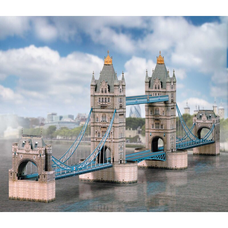Tower Bridge Cardboard modelkit