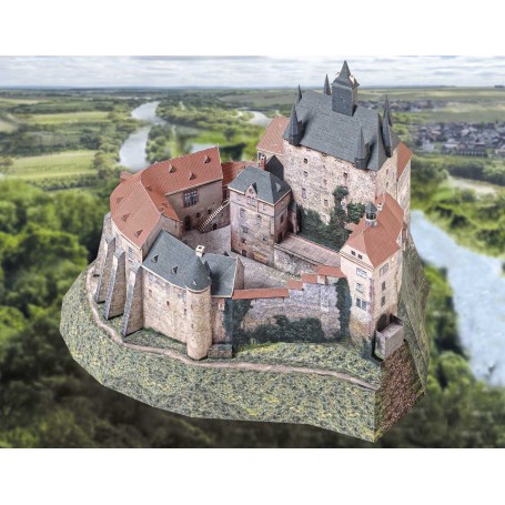 Kriebstein Castle Cardboard modelkit