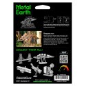 MetalEarth Dinosaurs: STEGOSAURE SQUELETTE 13.97x2.54x7.62cm, metal 3D model with 2 sheets, on card 12x17cm, 14+ MetalEarth Dinosaurs: STEGOSAURE SQUELETTE 13.97x2.54x7.62cm, metal 3D model with 2 sheets, on card 12x17cm, 14+
