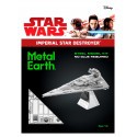 MetalEarth: STAR WARS IMPERIAL STAR DESTROYER 10.3x5.94x5.84cm, metal 3D model with 2 sheets, on card 12x17cm, 14+ Metal Earth