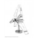 MetalEarth: STAR WARS IMPERIAL SHUTTLE 10.8x6.35x10.16cm, metal 3D model with 2 sheets, on card 12x17cm, 14+ Metal model kit