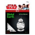 MetalEarth: STAR WARS (EP7) BB8, 3D metal model with 2 sheets, on card 12x17cm, 14+ Metal Earth
