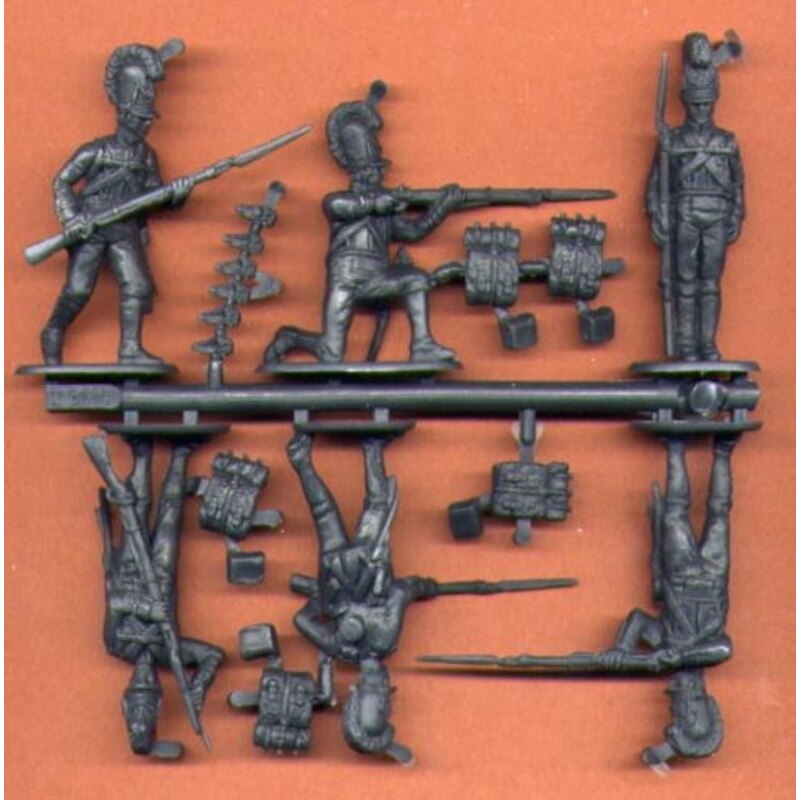 Bavarian Infantry Action. 18 figures per box HAT Industrie